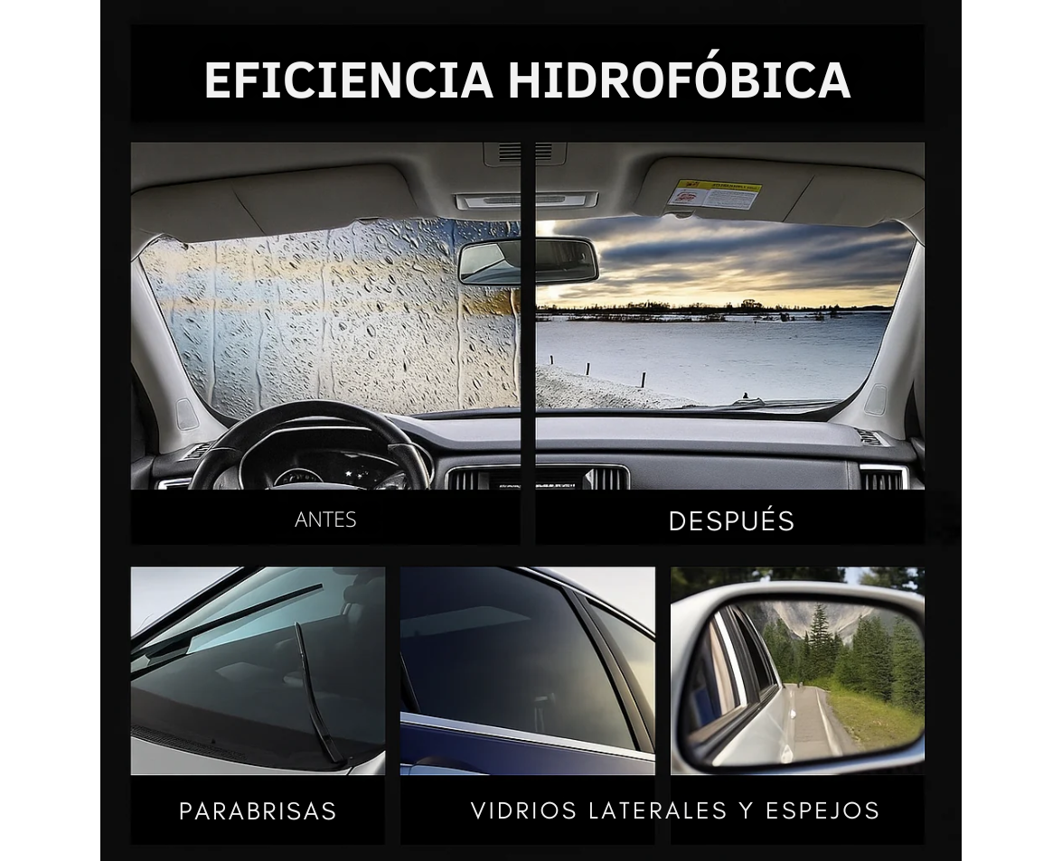 CleariShield™|Visión Hidrofóbica al Instante