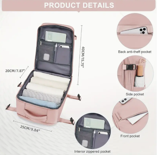 SKYREADY™ Backpack – La mochila perfecta para viajar sin pagar equipaje extra