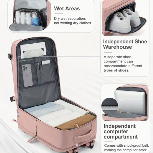 SKYREADY™ Backpack – La mochila perfecta para viajar sin pagar equipaje extra