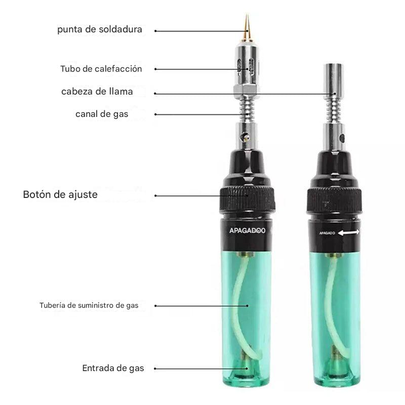 MINI SOLDADOR A GAS PORTÁTIL