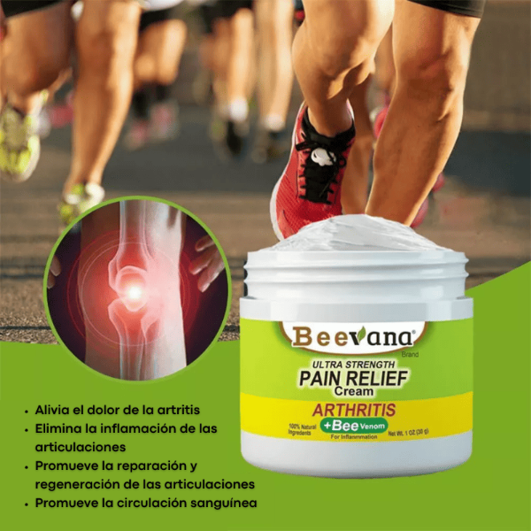 Crema Beevana™ con Veneno de Abeja – Alivio Natural para Dolores y Articulaciones COMBO 2 UNIDADES POR 1