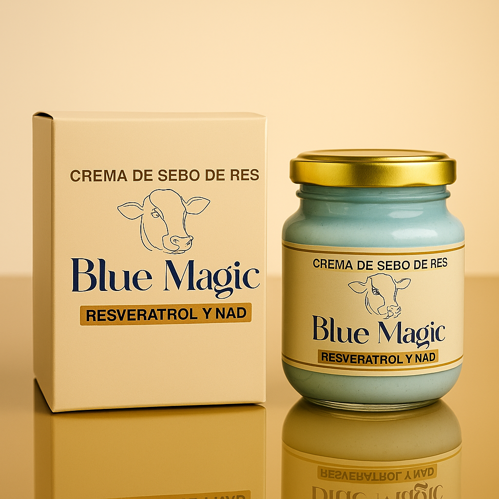 Blue Magic: Nutrición profunda y piel renovada con cada aplicación