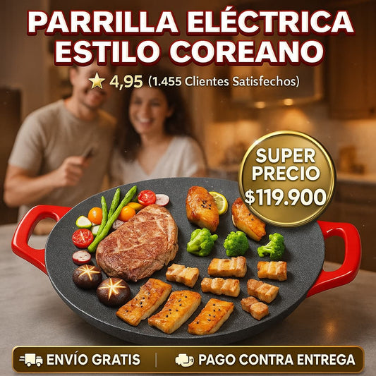 Sartén Pro 1800W® Sartén Eléctrica Antiadherente