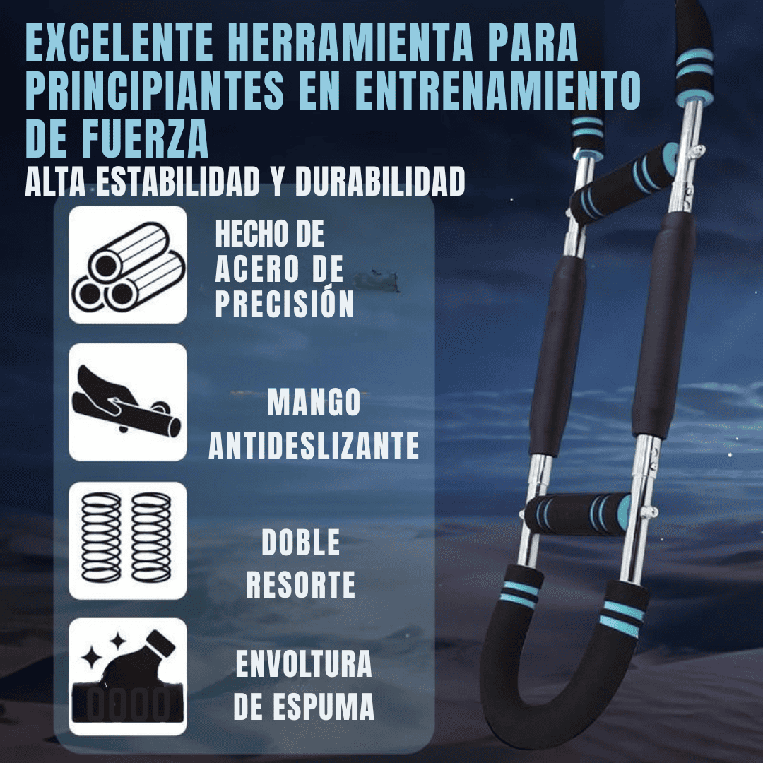 CoreTwister™ – Activa pecho, brazos y abdomen en segundos.