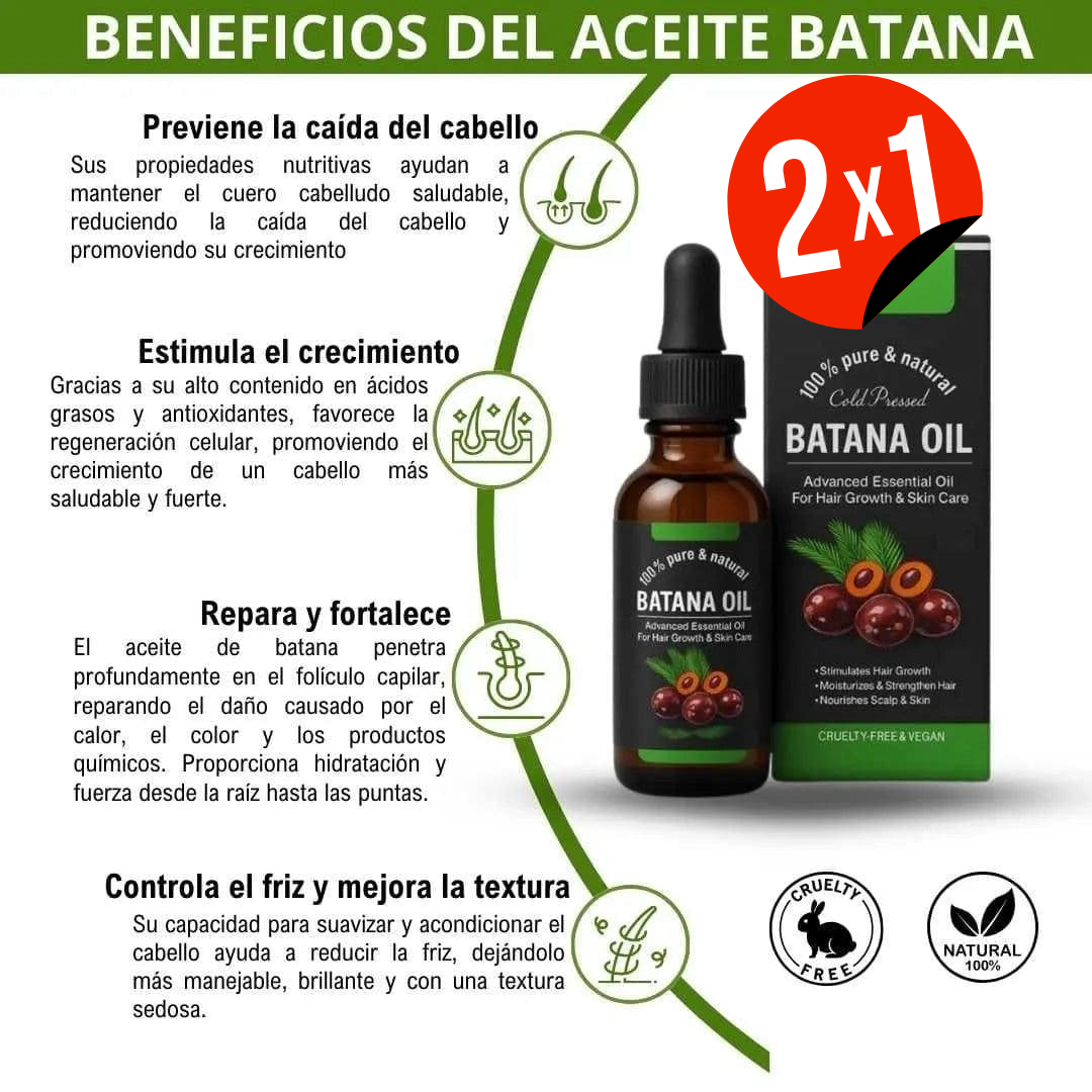 Aceite de Batana x2 | El secreto ancestral para devolverle fuerza y vida a tu cabello