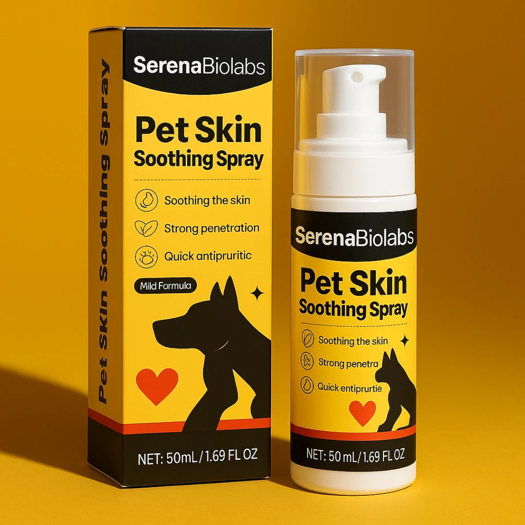 SerenaBiolabs™ Spray – Recupera la calma y el bienestar en la piel de tu mascota