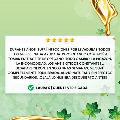 Aceite de Orégano con Aceite de Semilla Negra