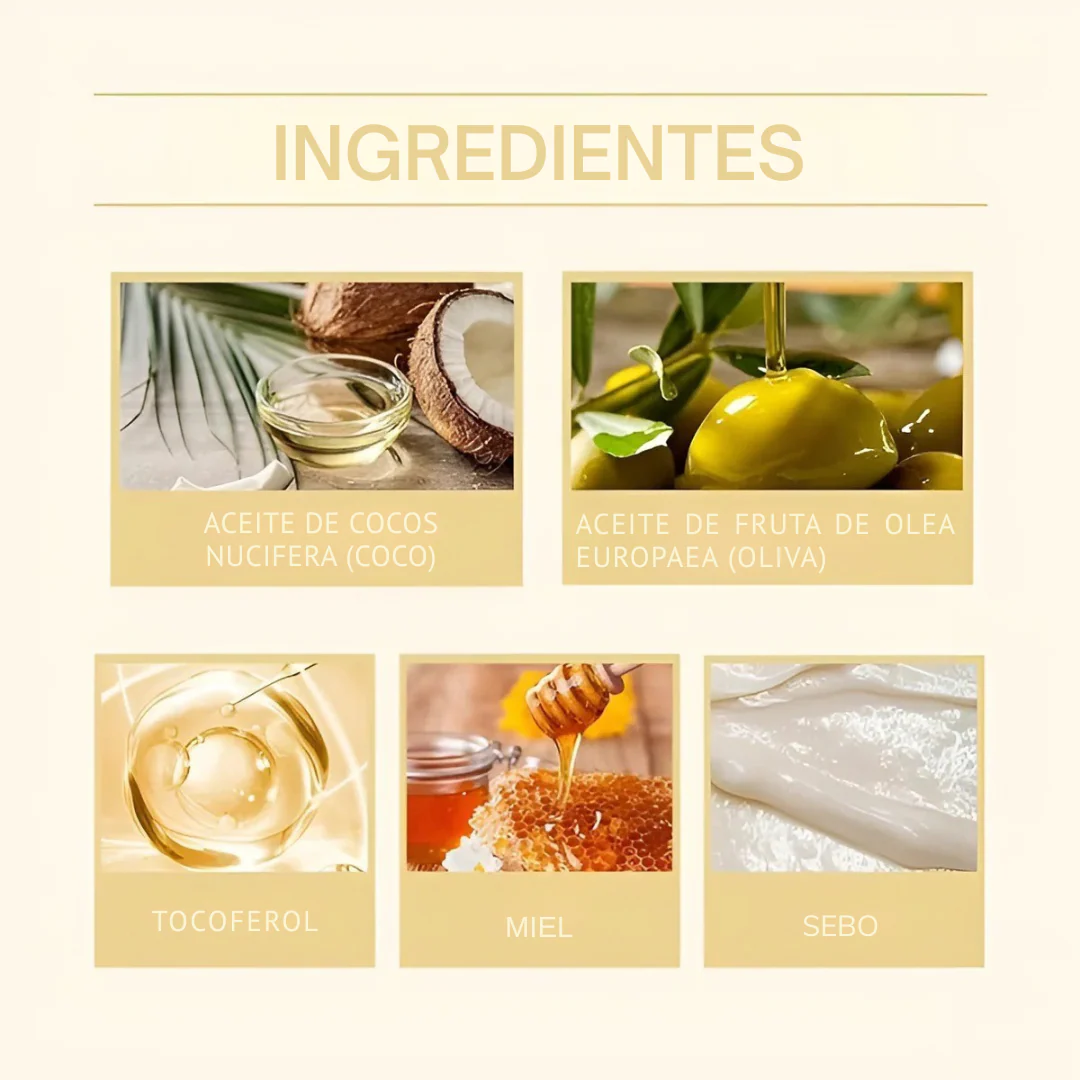 Hidratante Natural con Sebo Batido y Miel de Manuka